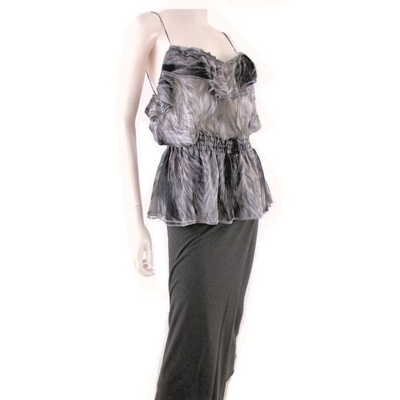 Vintage DOLCE & GABBANA Printed Silk Camisole Top w/Ruffles 2008 Fall NWT - Picture 2 of 9